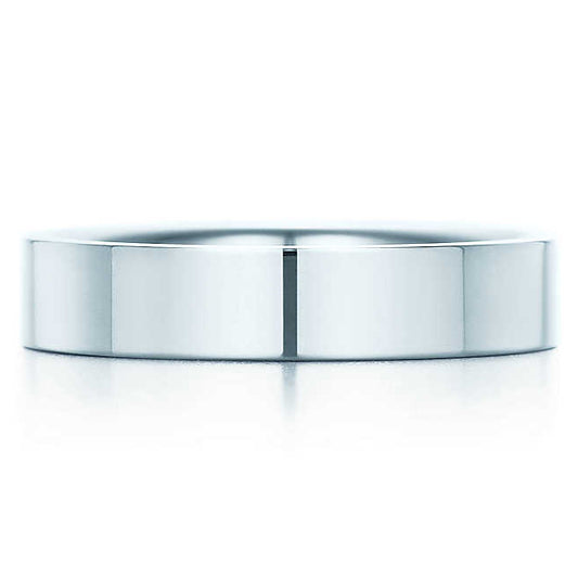TIF10020066 light gold straight ring