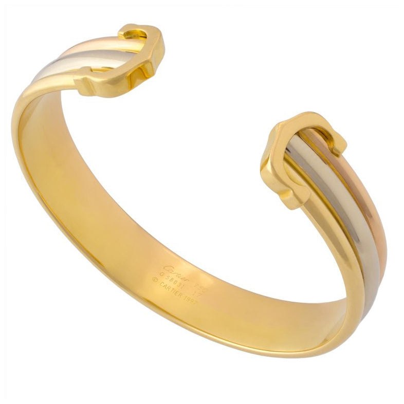 KDY-Q3400988 light gold C-shaped bracelet-1