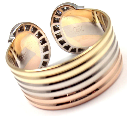 KDY-B7821924 three-color gold double C color separation ring