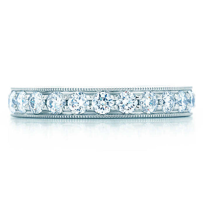 TIF7791066 dewdrop edge prong set diamond ring