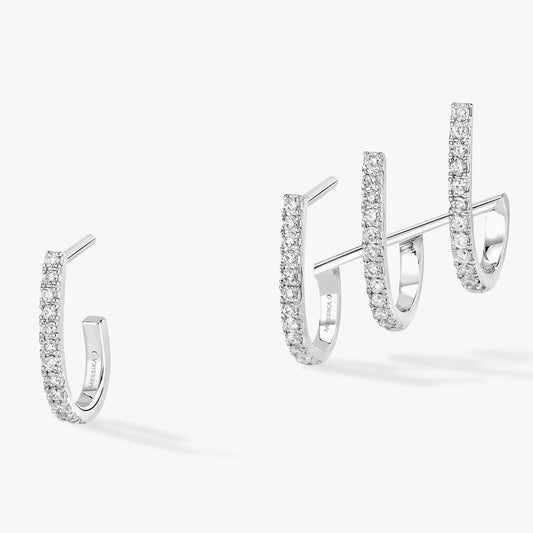 MSX-06503 multi-circle tiger claw earrings