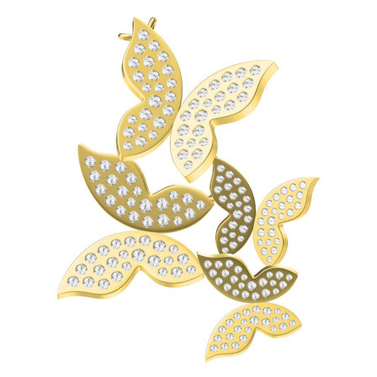 MSK-3247-Four butterfly pendants, butterflies