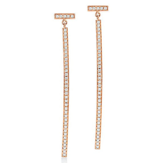 TIF78047362 guest version full diamond T-shaped bar earrings