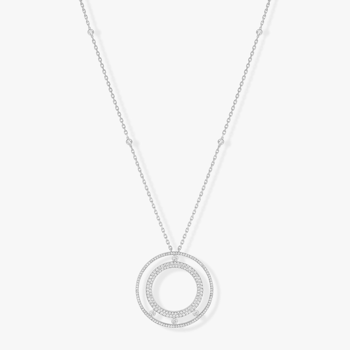 MSK-11317-WG, ring movable diamond pendant