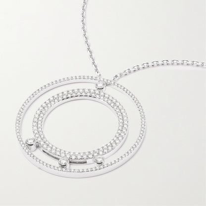 MSK-11317-WG, ring movable diamond pendant