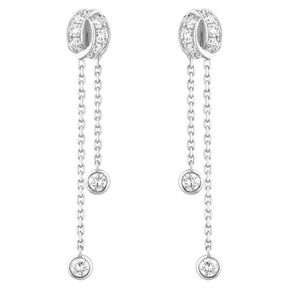 SM-083803 Chacha series cross head blister earrings