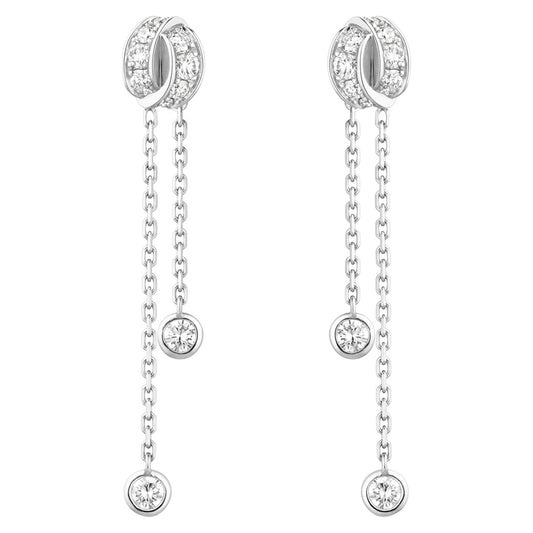 SM-083803 Chacha series cross head blister earrings