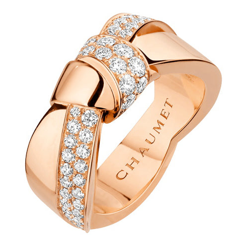SM-083372 Half Row Diamond Half Diamond Cross Ring