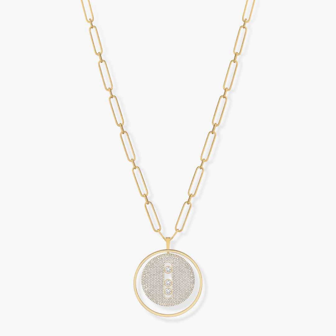 MSK-10127-YG activity full diamond pendant