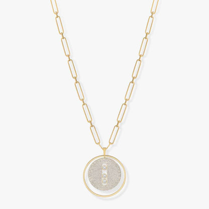 MSK-10127-YG activity full diamond pendant