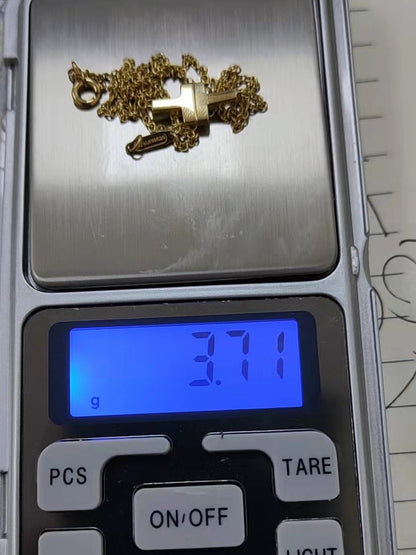 TIF19725840客版双T字光金手链