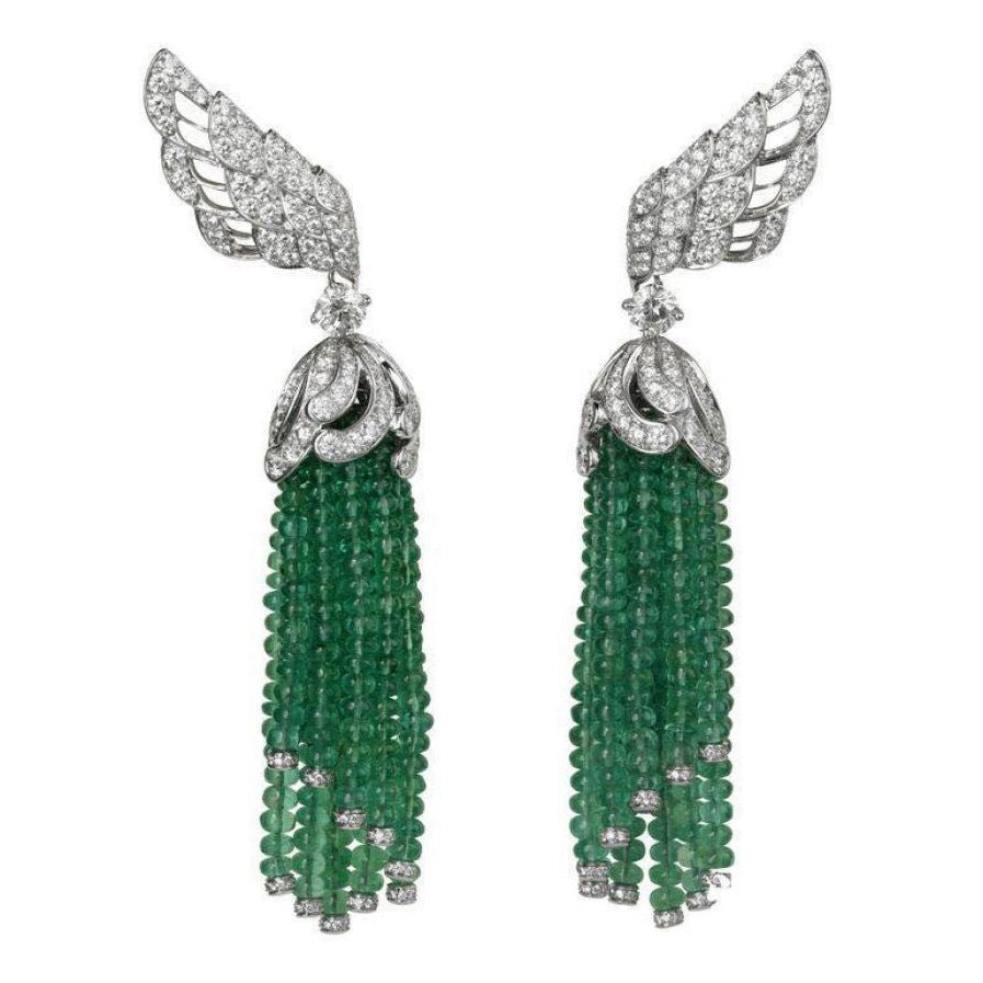 KDY-IA622259 Wing Feather Earrings