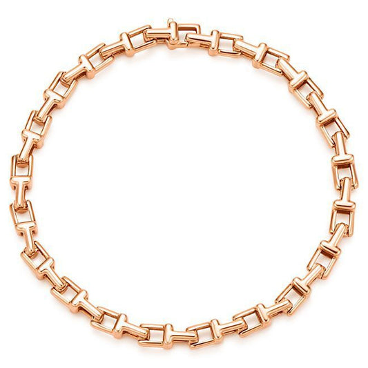 TIF33418061 light gold T-shaped small bracelet
