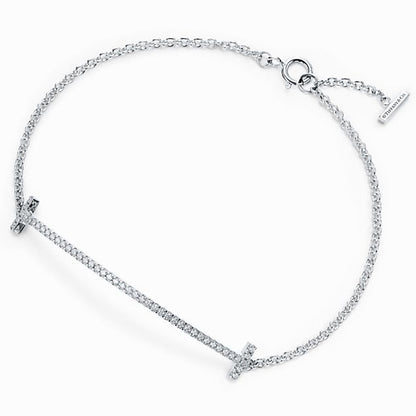 TIF60150751 small smile T-shaped diamond bracelet customer version