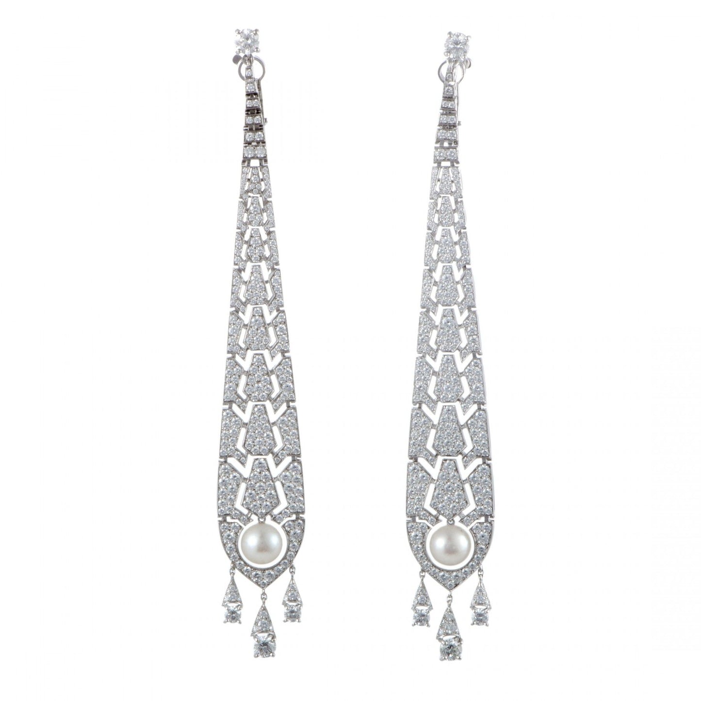 KDY-HP800569 Pearl long earrings