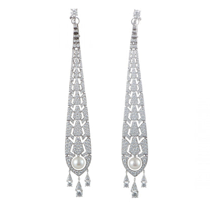 KDY-HP800569 Pearl long earrings