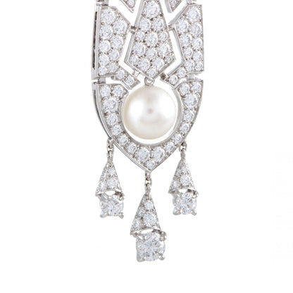 KDY-HP800569 Pearl long earrings