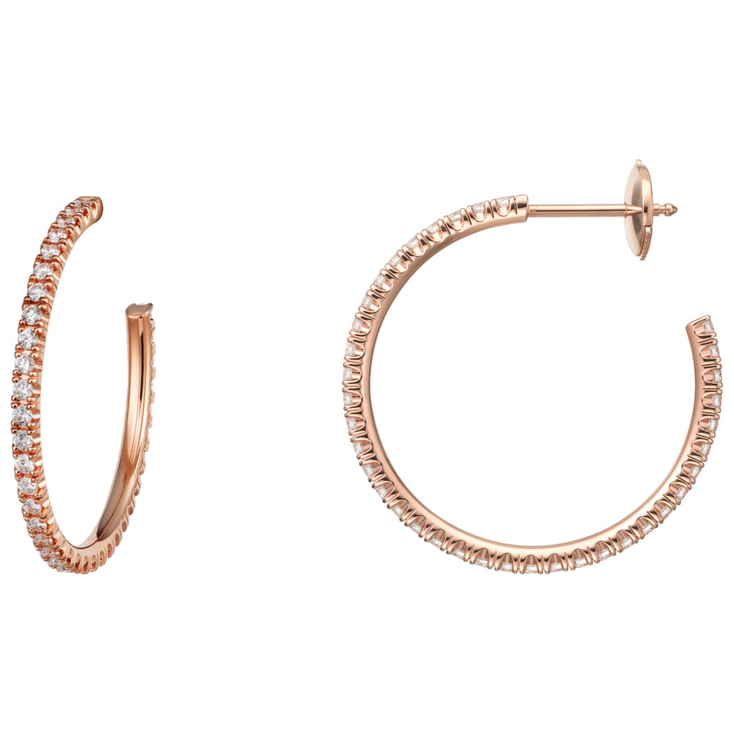 KDY-B8301227C-shaped hoop earrings
