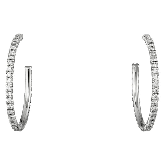 KDY-B8301227C-shaped hoop earrings