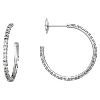 KDY-B8301227C-shaped hoop earrings