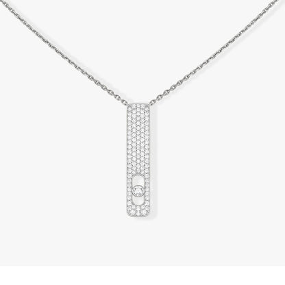 MSK-07520 movable necklace movable chain pendant