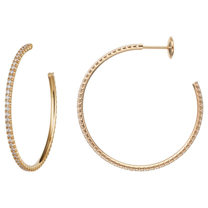KDY-N8515095C-shaped hoop earrings