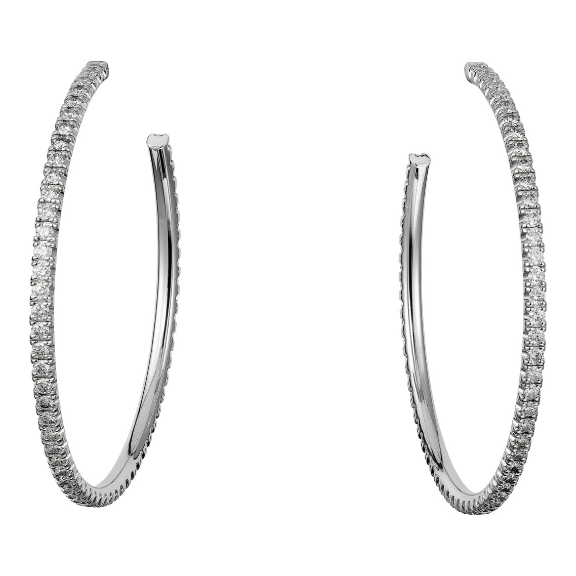 KDY-N8515095C-shaped hoop earrings
