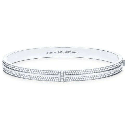 TIF71513857T double twisted chain diamond bracelet 17#