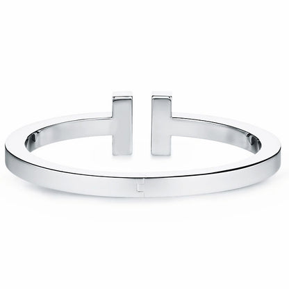 TIF50484927 guest version T-shaped light gold square bracelet 16#