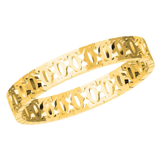 KDY-M2260650光金logo手镯