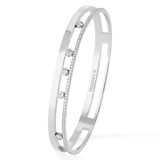 MSK-16147 large and small side bracelets, small side stones
