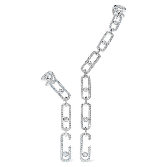 MSK-96581 open movable earrings