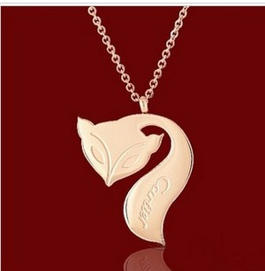 KDY-G1552652 fox pendant