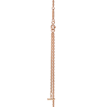 TIF70619093 diamond extra large smiling T-shaped chain pendant