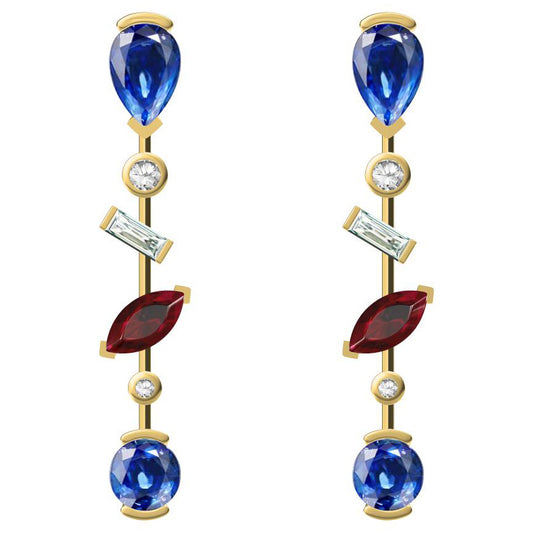 SM-E0727-1 skewered earrings
