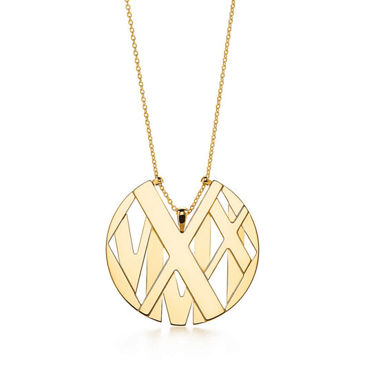 TIF77267547XV light gold bark pendant