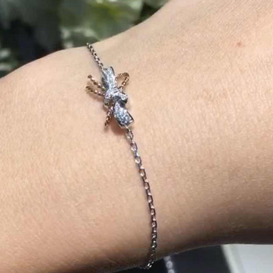 SM-682503 Bow twist rope bracelet