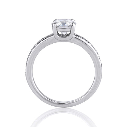 DBES-R102397 Crossed Four Claw Ring