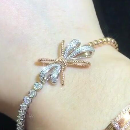 SM-677731 Bow twist rope bracelet