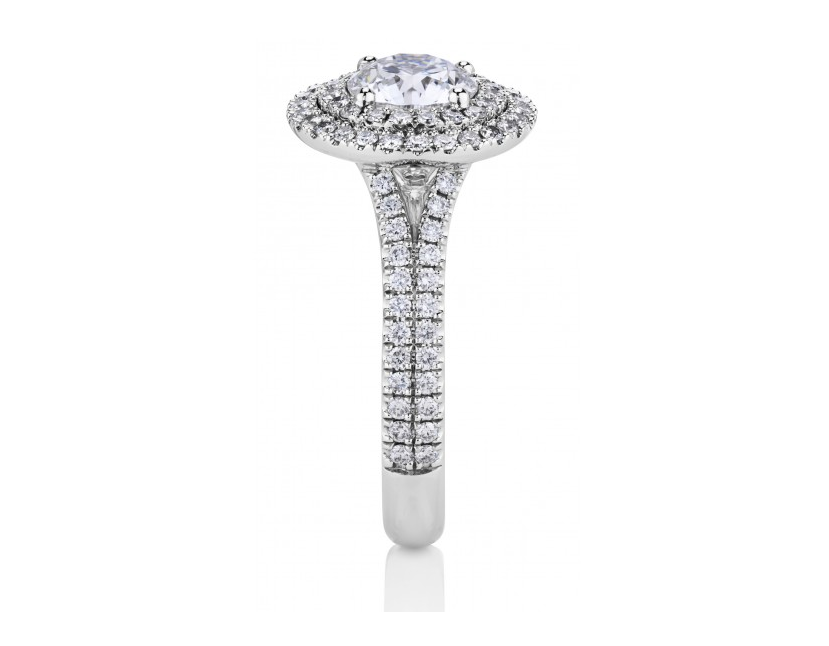 DBES-R102212 two-circle stone ring