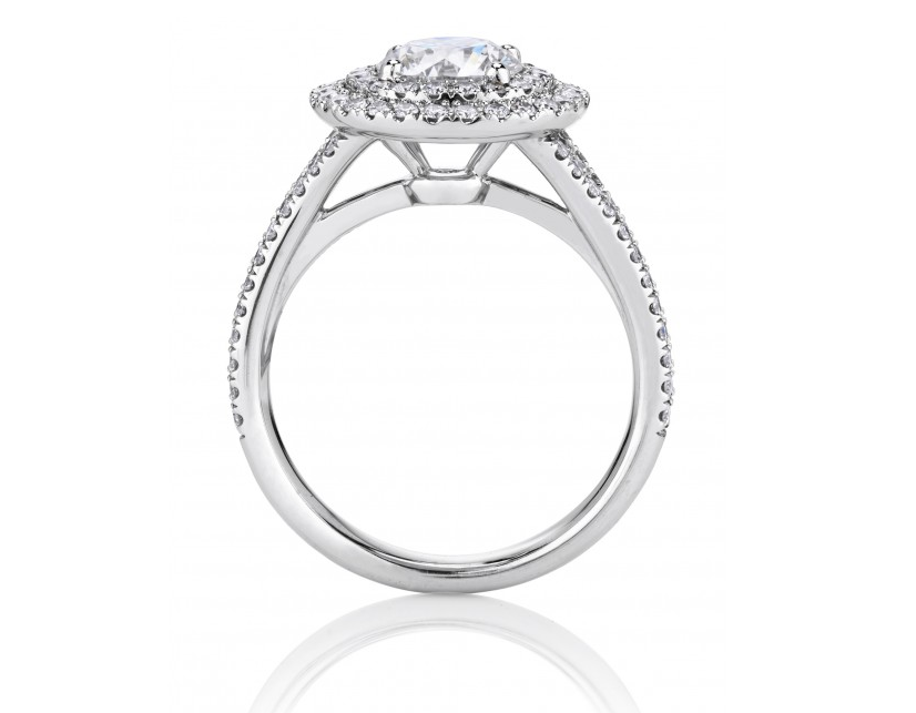 DBES-R102212 two-circle stone ring