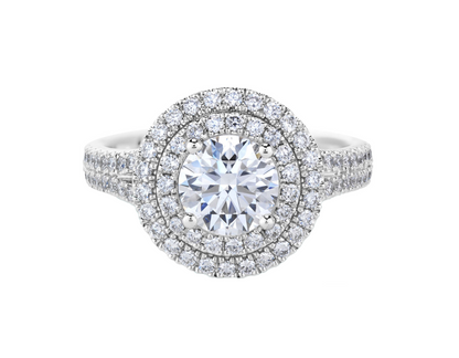 DBES-R102212 two-circle stone ring