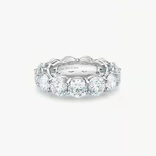 DBES-R102293 prong set mixed body ring