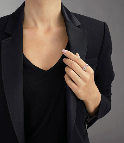 MSK-11458 light gold open ring, movable open ring, light gold straight arm