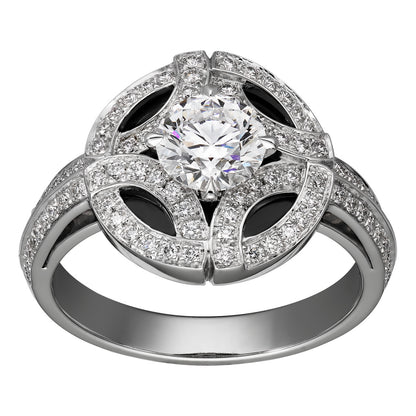 KDY-N4745400 marquise braided ring