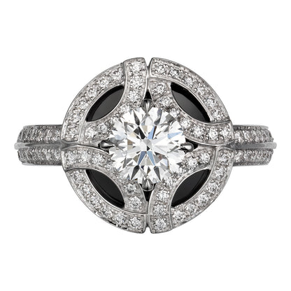KDY-N4745400 marquise braided ring
