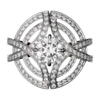 KDY-N4745600 marquise braided ring