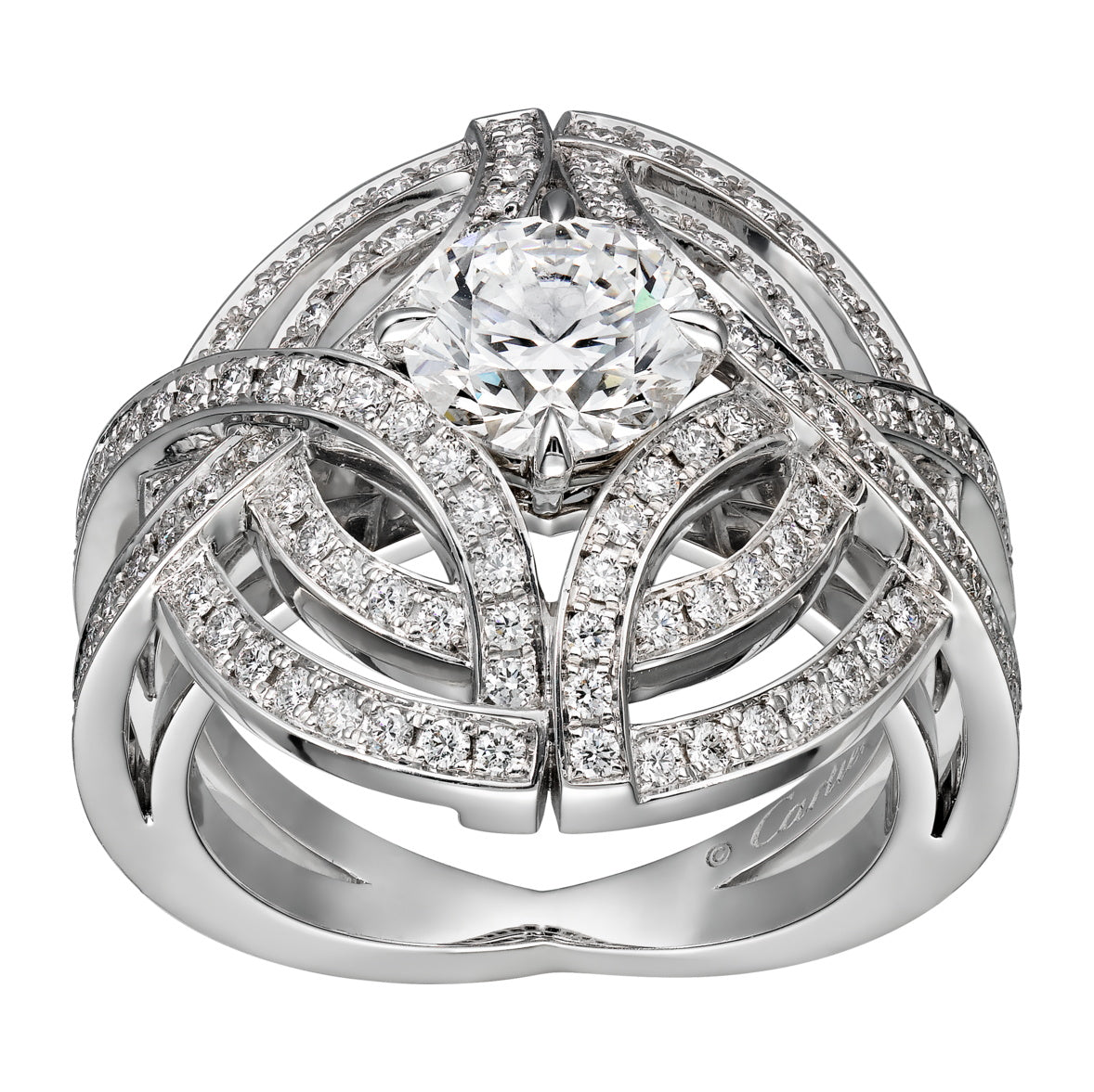 KDY-N4745600 marquise braided ring