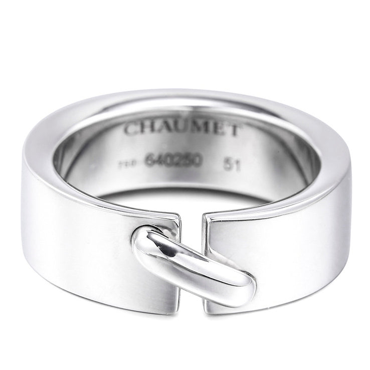 SM-575283 slash ring, light gold, 5.5mm