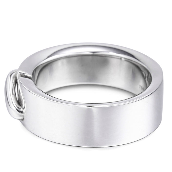 SM-575283 slash ring, light gold, 5.5mm